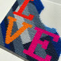 Big Love Needlepoint Kit, thumbnail 3 of 6