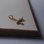 Airplane Necklace In Solid Gold, thumbnail 5 of 6