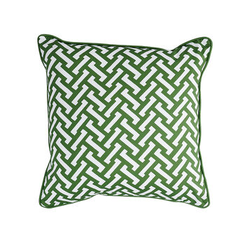 Zig Zag Pattern Cotton Cushion, 3 of 10