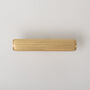 Solid Brass Straight Knurled Handles, thumbnail 12 of 12