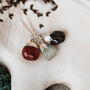 Tiny Surprise Triple Tumbled Gemstone Calming Necklace, thumbnail 1 of 5