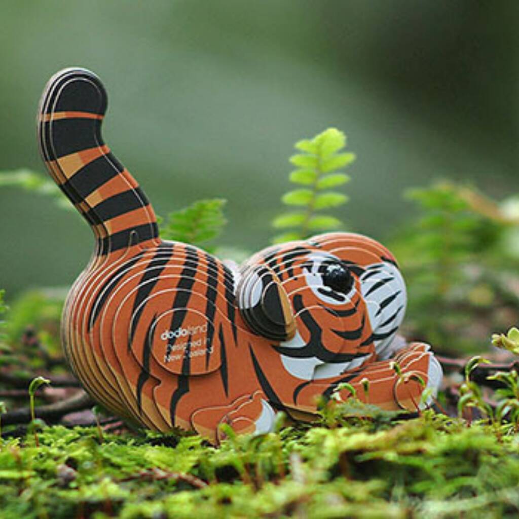 Tiger 3D Puzzle By Eugy, 1 of 5