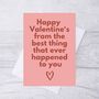 Card For Wife| Funny Valentines Day Card, thumbnail 1 of 3