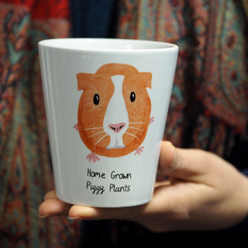 Guinea Pig Personalised Plant Pot With Seeds, 2 of 4
