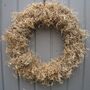 Grey Moss Wreath For Home Decor, thumbnail 1 of 2