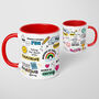 Thank You Teacher Mug Gift End Of Term Personalised, thumbnail 4 of 8