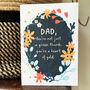 Heart Of Gold Wildflower Seed Father's Day Card, thumbnail 3 of 5