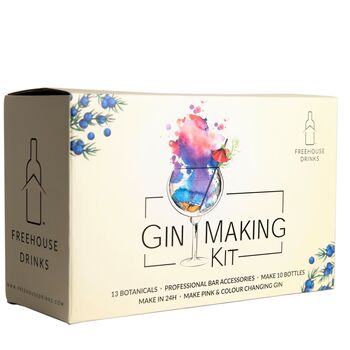 Gin Making Kit And Barware Accessories Make 10x Bottles, 2 of 10