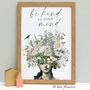 Mindful Floral Quote Print, thumbnail 9 of 11
