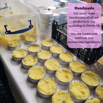 Lemon Calendula Body Scrub | Natural Sugar Scrub, 9 of 9