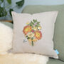 Personalised Friend Bouquet Cushion, thumbnail 1 of 6