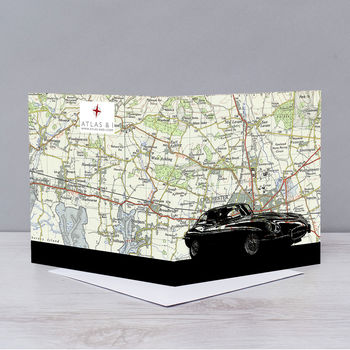 Sports Car Over Goodwood Card, 2 of 2