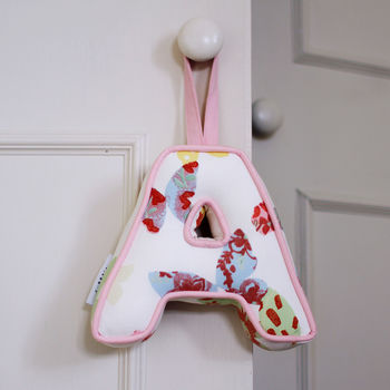 Personalised Hanging Decorative Letter, 3 of 6