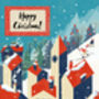 Winter Village Christmas Card, thumbnail 2 of 2