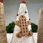 Lego Compatible Tiny Gingerbread Christmas Tree Decoration, thumbnail 1 of 3