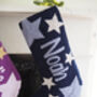 Custom Christmas Stocking With Stars, thumbnail 2 of 7