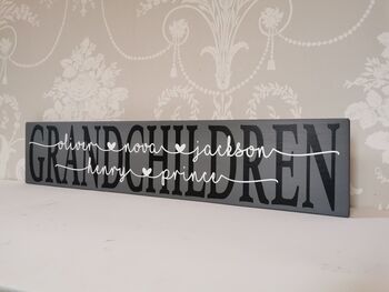 Grandchildren Name Sign, 2 of 7