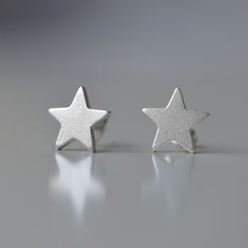 Heart And Star Sparkly Studs For Christmas, 5 of 5