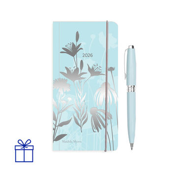 2026 Diary Matilda Myres Slim Weekly Notes Personalised, 7 of 11