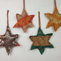 Recycled Sari Christmas Tree Decoration, thumbnail 10 of 12