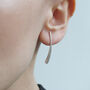 Silver Teardrop Earrings, thumbnail 1 of 3