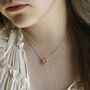 Sterling Silver Forever Knot Necklace, thumbnail 3 of 8