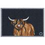 Hug Rug Outdoor Highland Cow Door Mat, thumbnail 4 of 4