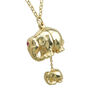 Personalised Mother And Baby Elephant Necklace, thumbnail 8 of 12
