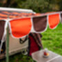 Retro Campervan Sun Canopy Shade Orange And Brown, thumbnail 3 of 3