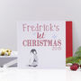 Personalised Baby Penguin 'First Christmas' Card, thumbnail 2 of 2
