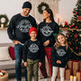 Family Matching Christmas Sweatshirts In Black Or White, thumbnail 1 of 5