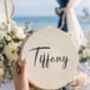 Wedding Tambourine Name Decals For Guests, thumbnail 5 of 6