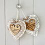 17th Furniture Anniversary Heart With Oak Heart Message, thumbnail 1 of 7
