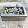 Chocolate Football Gift Tin, thumbnail 3 of 5