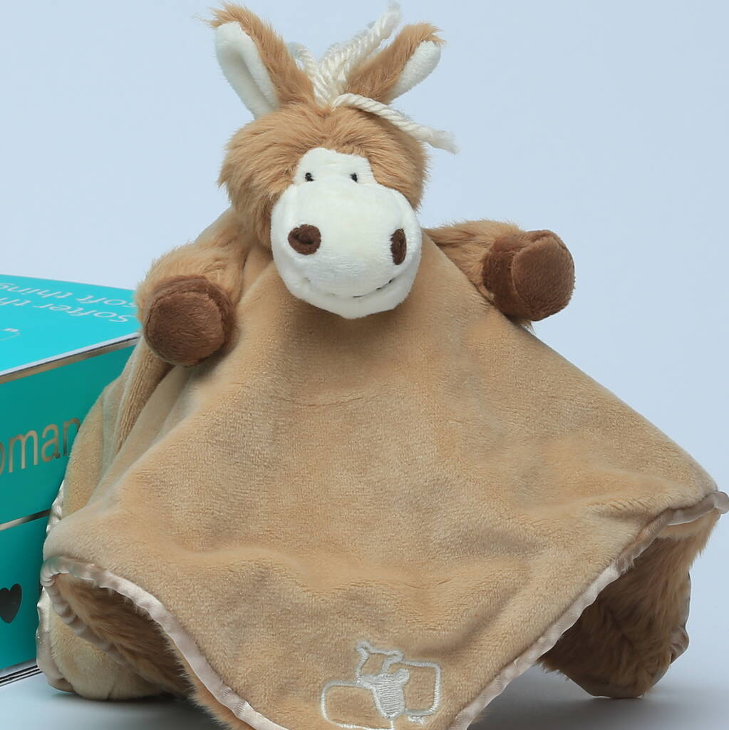 Image of Haffie Pony Baby Set, Finger Puppet Soother And Rattle