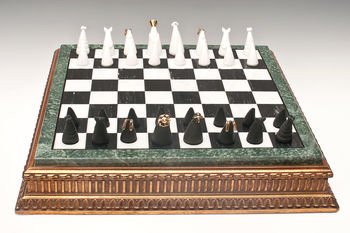 Handmade Porcelain Chess Set, 5 of 6