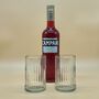 Set Of Two Campari Bottle Glasses, thumbnail 2 of 11