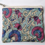 Colourful Quilted Mini Sari Pouches: Assorted Colours And Patterns, thumbnail 1 of 8