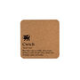 No Place Like Wales 'Cwtch' Definition Square Cork Coaster | Homeware | Tableware, thumbnail 2 of 2