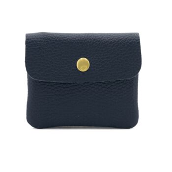Monogram Personalised Small Leather Pocket Purse, 10 of 12