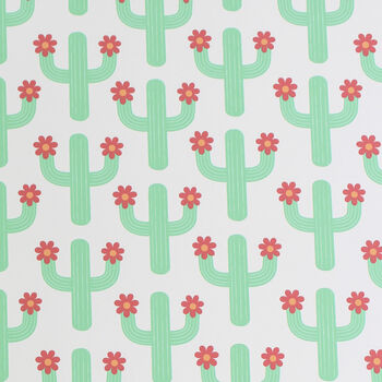 Premium Quality Cactus Design Gift Wrapping Paper, 3 of 3