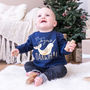 Joyeux Narwhal Adult And Child Christmas Jumpers, thumbnail 2 of 7