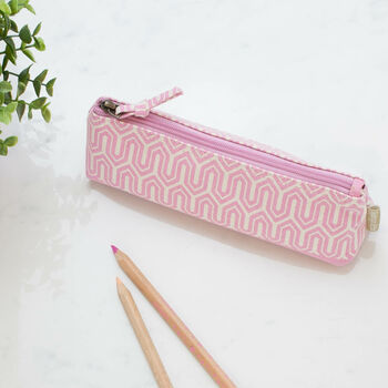 Recycled Graphic Design Personalised Pencil Case, 9 of 9