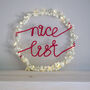 Nice List Wreath Light, thumbnail 9 of 11