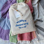 Home Sweet Home Texted Throw, Personalised Gift For Her, thumbnail 9 of 11