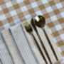 Gingham Check Scallop Edge Tablecloth, thumbnail 2 of 7