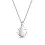 Men's Teardrop Lapis Urn Necklace 925 Sterling Silver, thumbnail 4 of 6