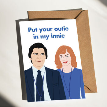 Severance Put Your Outie In My Innie Anniversary Card, 6 of 6