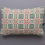 Knitted Lambswool Welsh Check Cushion, thumbnail 7 of 7