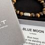 Men's Manchester City Football Fan Tiger's Eye Bracelet, thumbnail 4 of 6